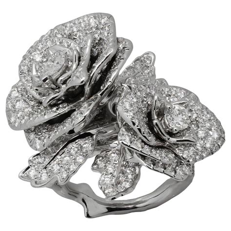 christian dior flower ring|christian dior rings for sale.